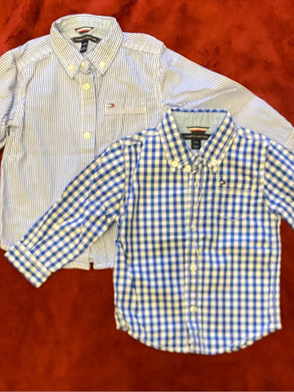 Bundle of 2 - Tommy Hilfiger Button Down Shirts